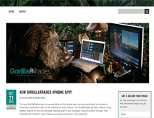 Tablet Screenshot of gorillatrade.com